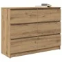 Aparador Artisan Roble 100x35x76 cm Madera de ingeniería by , Sideboards - Ref: Foro24-3328506, Price: 151,92 €, Discount: %