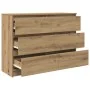 Aparador Artisan Roble 100x35x76 cm Madera de ingeniería by , Sideboards - Ref: Foro24-3328506, Price: 151,92 €, Discount: %