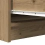 Aparador Artisan Roble 100x35x76 cm Madera de ingeniería by , Sideboards - Ref: Foro24-3328506, Price: 151,92 €, Discount: %