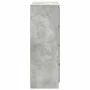 Aparador de madera de ingeniería gris hormigón 80x35x99 cm by , Sideboards - Ref: Foro24-3328483, Price: 126,66 €, Discount: %