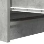 Aparador de madera de ingeniería gris hormigón 80x35x99 cm by , Sideboards - Ref: Foro24-3328483, Price: 126,66 €, Discount: %