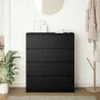 Aparador de madera de roble negro 80x35x99 cm von , Sideboards - Ref: Foro24-3328481, Preis: 133,93 €, Rabatt: %