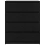 Aparador de madera de roble negro 80x35x99 cm von , Sideboards - Ref: Foro24-3328481, Preis: 133,93 €, Rabatt: %