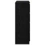 Aparador de madera de roble negro 80x35x99 cm von , Sideboards - Ref: Foro24-3328481, Preis: 133,93 €, Rabatt: %