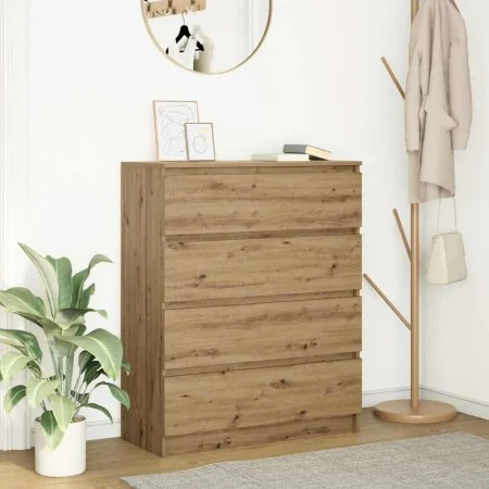 Aparador Artisan Roble 80x35x99 cm Madera de ingeniería by , Sideboards - Ref: Foro24-3328488, Price: 131,49 €, Discount: %