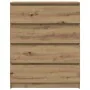 Aparador Artisan Roble 80x35x99 cm Madera de ingeniería by , Sideboards - Ref: Foro24-3328488, Price: 131,49 €, Discount: %