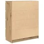 Aparador Artisan Roble 80x35x99 cm Madera de ingeniería by , Sideboards - Ref: Foro24-3328488, Price: 131,49 €, Discount: %