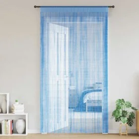 Cortinas de tiras 2 uds azul claro 100x250 cm by , Curtains and curtains - Ref: Foro24-4102045, Price: 15,95 €, Discount: %