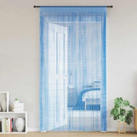 Cortinas de tiras 2 uds azul claro 100x250 cm von , Vorhänge und Gardinen - Ref: Foro24-4102045, Preis: 15,95 €, Rabatt: %