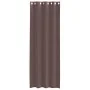 Cortinas de gasa con ojales 2 uds marrón 140x300 cm von , Vorhänge und Gardinen - Ref: Foro24-4102070, Preis: 16,17 €, Rabatt: %