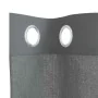 Cortinas de gasa con ojales 2 uds gris oscuro 140x225 cm von , Vorhänge und Gardinen - Ref: Foro24-4102079, Preis: 14,79 €, R...