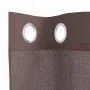Cortinas de gasa con ojales 2 uds marrón 140x175 cm by , Curtains and curtains - Ref: Foro24-4102066, Price: 13,89 €, Discoun...