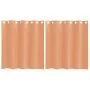 Cortinas de gasa con ojales 2 uds terracota by , Curtains and curtains - Ref: Foro24-4102137, Price: 13,23 €, Discount: %