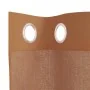 Cortinas de gasa con ojales 2 uds terracota by , Curtains and curtains - Ref: Foro24-4102137, Price: 13,23 €, Discount: %