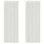 Cortinas de gasa con ojales 2 uds blanco by , Curtains and curtains - Ref: Foro24-4102154, Price: 16,15 €, Discount: %