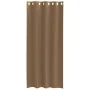 Cortinas de gasa con ojales 2 uds marrón claro de , Cortinas y visillos - Ref: Foro24-4102128, Precio: 15,04 €, Descuento: %