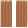 Cortinas de gasa con ojales 2 uds terracota von , Vorhänge und Gardinen - Ref: Foro24-4102140, Preis: 15,04 €, Rabatt: %