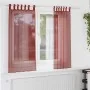 Cortinas de gasa con bolsillos para varillas 2 uds. rojo vino von , Vorhänge und Gardinen - Ref: Foro24-4102246, Preis: 12,56...
