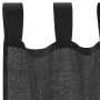 Cortinas de gasa con trabillas 2 uds. negro von , Vorhänge und Gardinen - Ref: Foro24-4102259, Preis: 14,92 €, Rabatt: %
