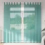 Cortinas de gasa con bolsillos para varillas 2 uds. turquesa by , Curtains and curtains - Ref: Foro24-4102238, Price: 13,99 €...