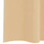Cortinas de gasa con bolsillos para varillas 2 uds. arena de , Cortinas y visillos - Ref: Foro24-4102219, Precio: 14,65 €, De...