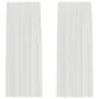Cortinas de gasa con bolsillos para varillas 2 uds. blanco by , Curtains and curtains - Ref: Foro24-4102244, Price: 14,65 €, ...