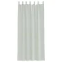 Cortinas de gasa con trabillas 2 uds gris claro 140x245 cm de , Cortinas y visillos - Ref: Foro24-4102299, Precio: 14,92 €, D...