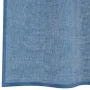 Cortinas de gasa con trabillas 2 uds azul real 140x140 cm de , Cortinas y visillos - Ref: Foro24-4102301, Precio: 14,11 €, De...