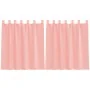 Cortinas de gasa con trabillas 2 uds rosa 140x140 cm von , Vorhänge und Gardinen - Ref: Foro24-4102286, Preis: 14,11 €, Rabat...