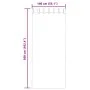 Cortinas de gasa con trabillas 2 uds. marrón by , Curtains and curtains - Ref: Foro24-4102265, Price: 15,26 €, Discount: %