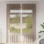 Cortinas de gasa con trabillas 2 uds marrón claro 140x260 cm von , Vorhänge und Gardinen - Ref: Foro24-4102315, Preis: 16,65 ...