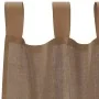 Cortinas de gasa con trabillas 2 uds marrón claro 140x260 cm von , Vorhänge und Gardinen - Ref: Foro24-4102315, Preis: 16,65 ...