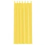 Cortinas de gasa con trabillas 2 uds amarillo 140x260 cm by , Curtains and curtains - Ref: Foro24-4102320, Price: 16,65 €, Di...