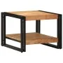 Mesa de centro madera maciza de acacia 50x50x38 cm by , Coffee table - Ref: Foro24-4102722, Price: 87,33 €, Discount: %