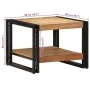 Mesa de centro madera maciza de acacia 50x50x38 cm by , Coffee table - Ref: Foro24-4102722, Price: 87,33 €, Discount: %
