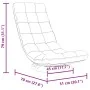 Silla giratoria de suelo de tela verde oscuro 70x51x79 cm de , Sillas de suelo - Ref: Foro24-4019729, Precio: 122,86 €, Descu...