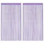 Cortinas de cuerdas 2 uds morado 100x250 cm by , Curtains and curtains - Ref: Foro24-4102047, Price: 15,95 €, Discount: %