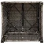 Silla de jardín reclinable con mesa auxiliar ratán gris by , Garden chairs - Ref: Foro24-4108278, Price: 180,27 €, Discount: %