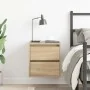Mesilla de noche de pared roble Sonoma 38x34x40 cm de , Mesitas de noche - Ref: Foro24-861251, Precio: 47,02 €, Descuento: %