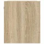 Mesilla de noche de pared roble Sonoma 38x34x40 cm de , Mesitas de noche - Ref: Foro24-861251, Precio: 47,02 €, Descuento: %
