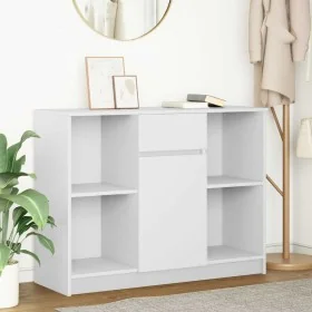 Aparador con cajón blanco 101x35x76 cm madera de ingeniería von , Sideboards - Ref: Foro24-861562, Preis: 93,51 €, Rabatt: %