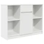 Aparador con cajón blanco 101x35x76 cm madera de ingeniería by , Sideboards - Ref: Foro24-861562, Price: 93,51 €, Discount: %