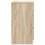 Mesillas de noche con 3 cajones 2 uds roble Sonoma 39x35x65 cm de , Mesitas de noche - Ref: Foro24-861342, Precio: 106,06 €, ...