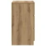 Mesillas de noche con 3 cajones 2uds roble artesanal 39x35x65cm by , Nightstands - Ref: Foro24-861354, Price: 116,83 €, Disco...