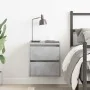 Mesilla de noche de pared gris hormigón 38x34x40 cm by , Nightstands - Ref: Foro24-861253, Price: 47,02 €, Discount: %