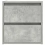 Mesilla de noche de pared gris hormigón 38x34x40 cm by , Nightstands - Ref: Foro24-861253, Price: 47,02 €, Discount: %