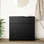 Aparador con cajón roble negro 80x34x76 cm madera de ingeniería von , Sideboards - Ref: Foro24-861536, Preis: 88,97 €, Rabatt: %
