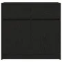 Aparador con cajón roble negro 80x34x76 cm madera de ingeniería von , Sideboards - Ref: Foro24-861536, Preis: 88,97 €, Rabatt: %