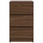 Mesilla de noche con 3 cajones roble marrón 39x35x65 cm von , Nachttische - Ref: Foro24-861349, Preis: 61,14 €, Rabatt: %