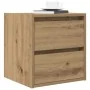 Mesitas de noche de pared 2 uds roble artisan 38x34x40 cm von , Nachttische - Ref: Foro24-861264, Preis: 91,27 €, Rabatt: %